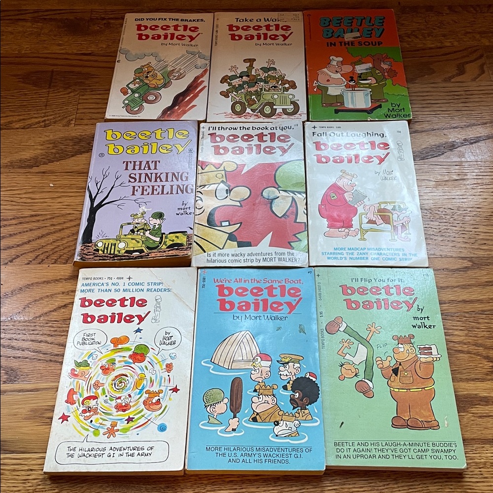 Beetle Bailey Comic Book Collection